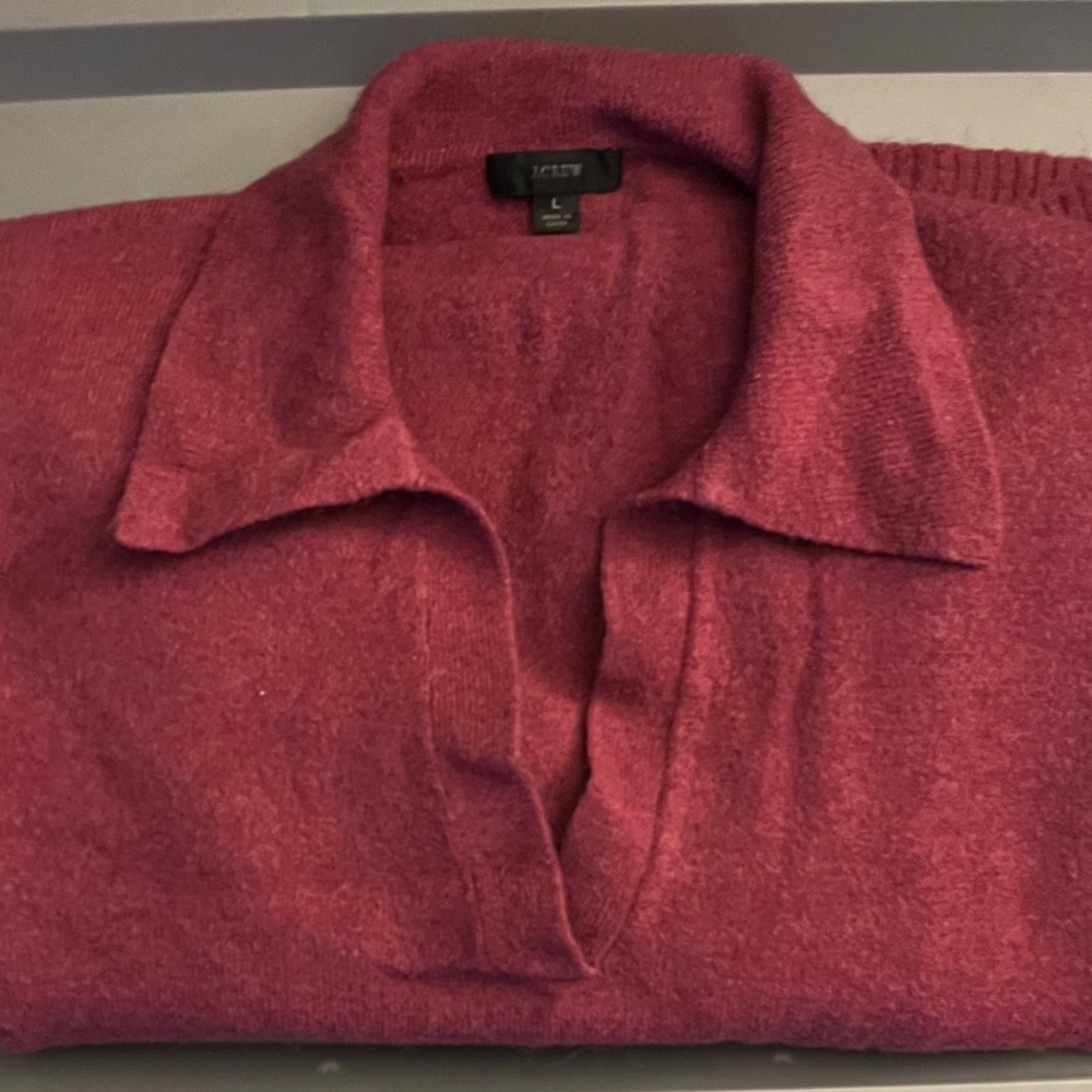 Women's Raspberry Sweater - Picture 2 of 2